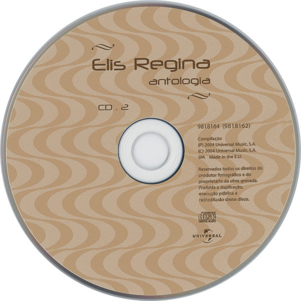 CD Elis Regina – Antologia 65/77 - USADO